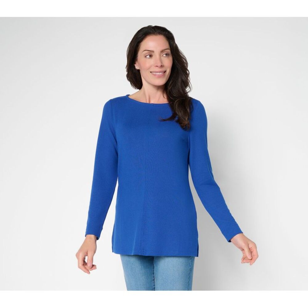 Sorbus Women's Top Petite PL Make Your Selection: Denim & Co. Blue A712479